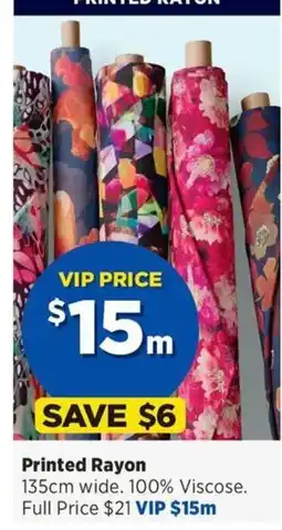 Spotlight Printed Rayon offer