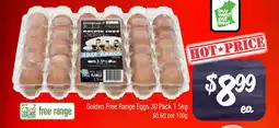 Farmer Jack's Golden Free Range Eggs offer