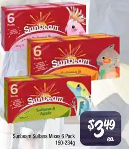 Farmer Jack's Sunbeam Sultana Mixes offer