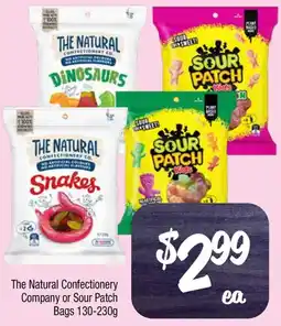 Farmer Jack's The Natural Confectionery Company or Sour Patch Bags offer