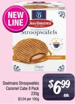 Farmer Jack's Daelmans Stroopwafels Caramel Cube offer