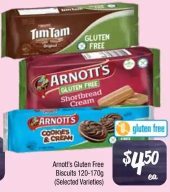 Farmer Jack's Arnott's Gluten Free Biscuits offer