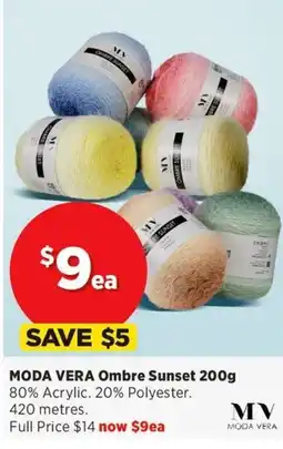 Spotlight Moda vera ombre sunset offer