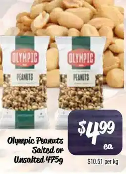Farmer Jack's Olympic Peanuts Salted or Unsalted offer