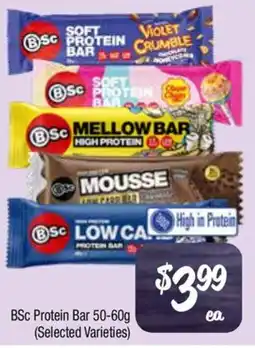 Farmer Jack's BSC Protein Bar offer