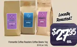 Farmer Jack's Fremantle Coffee Roasters Coffee Beans offer