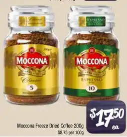 Farmer Jack's Moccona Freeze Dried Coffee offer
