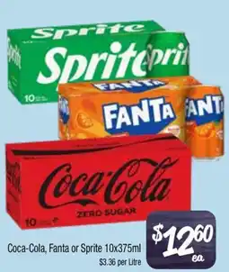 Farmer Jack's Coca-Cola, Fanta or Sprite offer