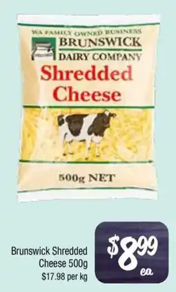 Farmer Jack's Brunswick Shredded Cheese offer