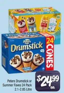 Farmer Jack's Peters Drumstick or Summer Faves offer