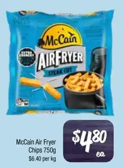 Farmer Jack's McCain Air Fryer Chips offer