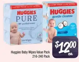 Farmer Jack's Huggies Baby Wipes offer