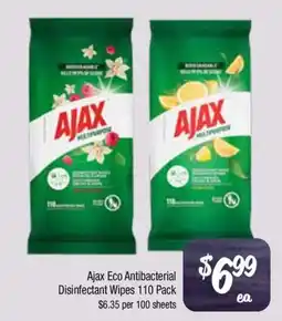 Farmer Jack's Ajax Eco Antibacterial Disinfectant Wipes offer