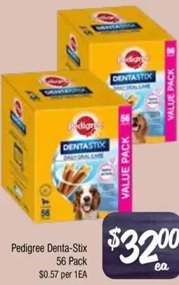 Farmer Jack's Pedigree Denta-Stix offer