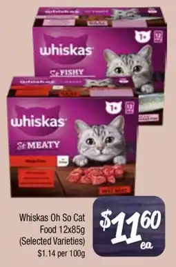 Farmer Jack's Whiskas Oh So Cat Food offer