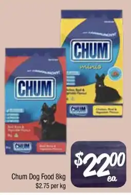 Farmer Jack's Chum Dog Food offer