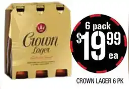 Farmer Jack's Crown lager offer