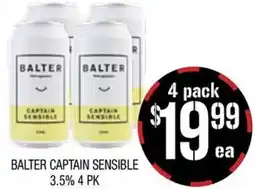 Farmer Jack's Balter captain sensible offer