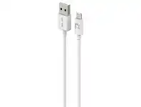 Officeworks Comsol Lightning to USB Cable 2m White offer
