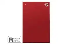 Officeworks Seagate One Touch Portable Hard Drive 4TB Red offer