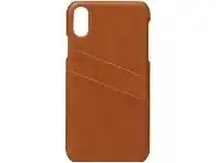 Officeworks Otto Leather Snap Case iPhone XR Tan offer