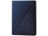 Officeworks WD 4TB My Passport Portable Hard Drive Mac Blue offer