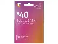 Officeworks Telstra $40 Prepaid SIM offer