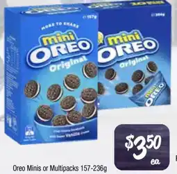 Farmer Jack's Oreo Minis or Multipacks offer