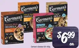 Farmer Jack's Carman's Granola offer