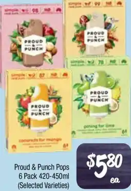 Farmer Jack's Proud & Punch Pops offer