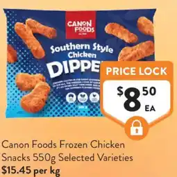 Foodworks Canon Foods Frozen Chi Snacks offer