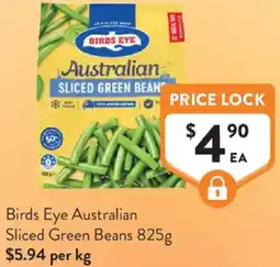 Foodworks Birds Eye Australian Sliced Green Beans offer