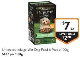 Foodworks Ultimates Indulge Wet Dog Food offer