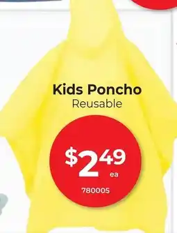 Red Dot Kids Poncho offer