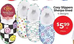 Red Dot Cosy Slippers Sherpa-lined offer