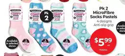 Red Dot Socks Pastels Pk 2 MicroFibre offer