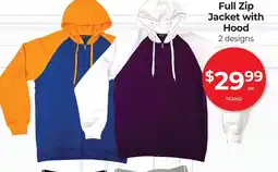 Red Dot Full Zip Jacket with Hood offer