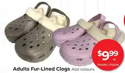 Red Dot Adults Fur-Lined Clogs offer