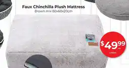 Red Dot Faux Chinchilla Plush Mattress offer