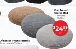 Red Dot Flat Round Sherpa Bed offer