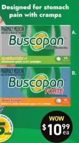 Chemist King Buscopan offer