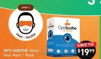 Opti-soothe moist heat mask 1 mask