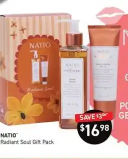 Chemist King NATIO Radiant Soul Gift Pack offer