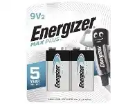 Officeworks Energizer MAX Plus 9V Alkaline Batteries 2 Pack offer