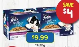 PetO Felix Wet Cat Food Range offer