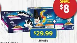 PetO Felix Wet Cat Food Range offer