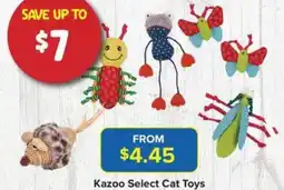 PetO Kazoo Select Cat Toys offer