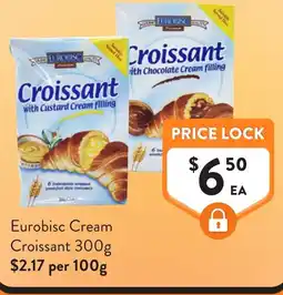 Foodworks Croissant with Custard Cream filling offer