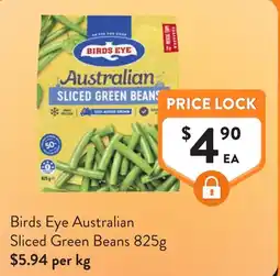 Foodworks Birds Eye Australian Sliced Green Beans offer