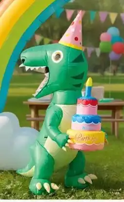 Spotlight Spartys inflatable decorations dinosaur offer